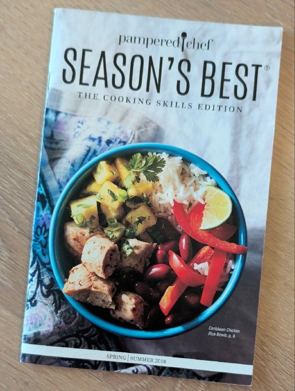 7 Pampered Chef Recipe Booklets.